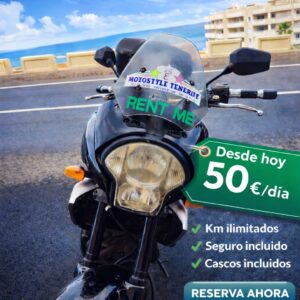 promoción kawasaki 50 euros al día